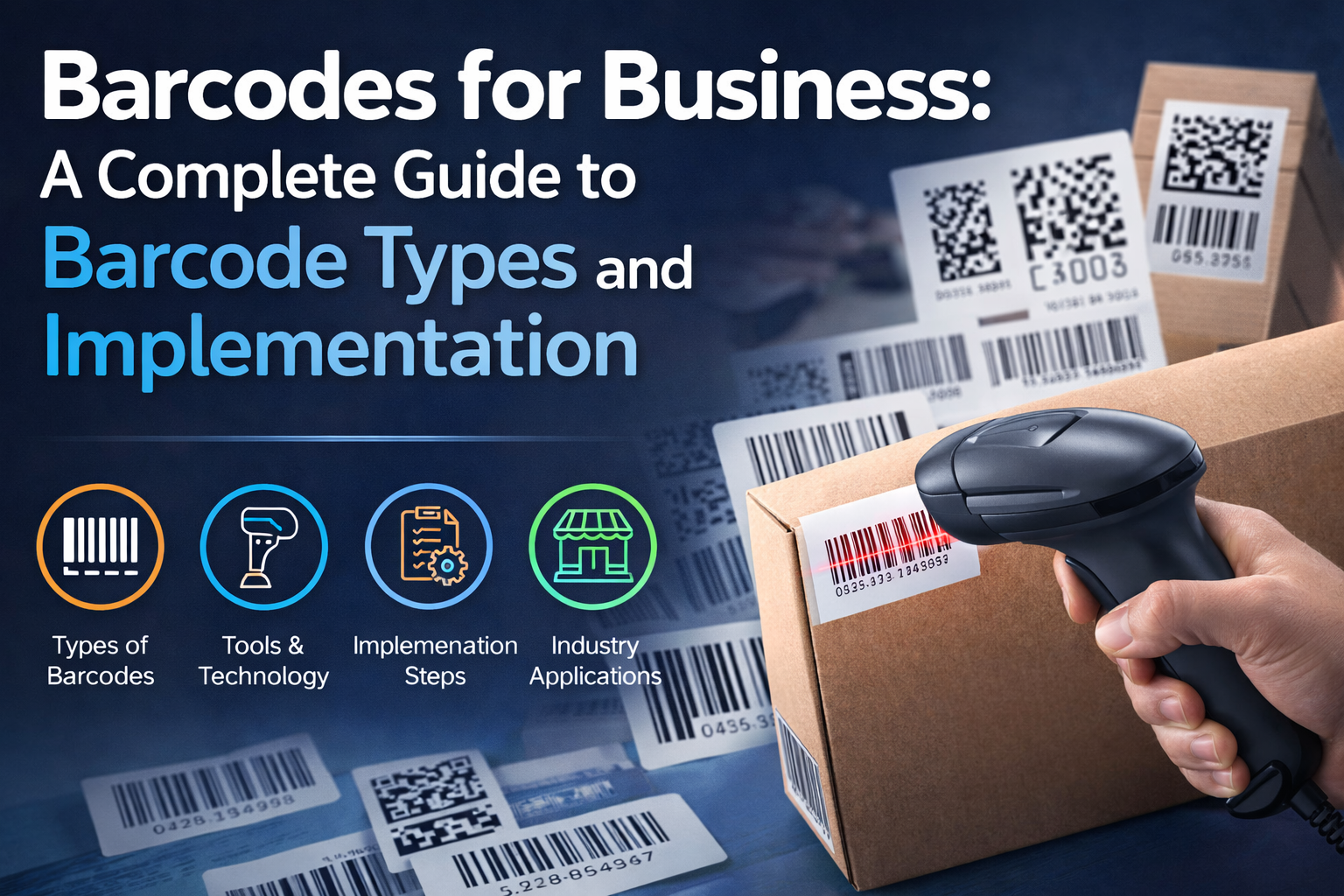 Barcodes for Business: A Complete Guide to Barcode Types and Implementation